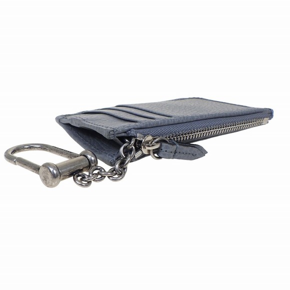 Gucci Double G Keychain Card Case Fragment Gray - Picture 5 of 12